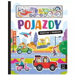 Aksjomat Pojazdy. Książeczka z magnesami. Wierszyki KS0962