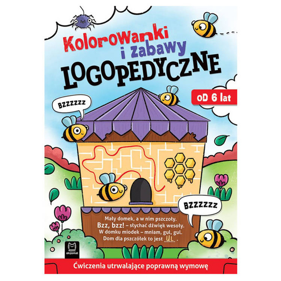 Aksjomat Kolorowanki i zabawy logopedyczne. 6+ KS0793