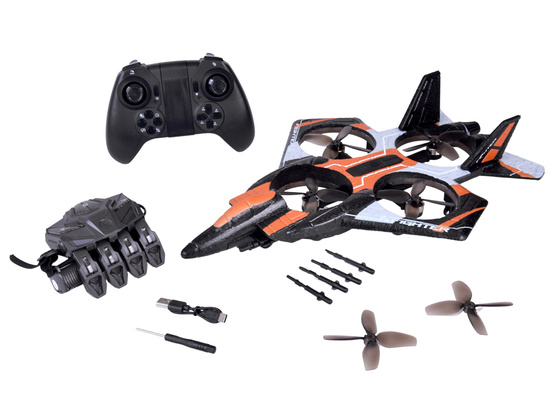 Shooting Drone Combat - Remote Control Glove and RC0750 Remote