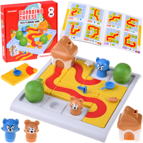 Board game PATHS - solving logical puzzles 48 sentences ZA5818