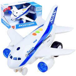 Interactive Plane with sound light ZA2433