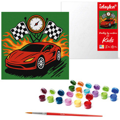 Painting by numbers for kids 25x25cm KHO1315 Moment of victory AP0082