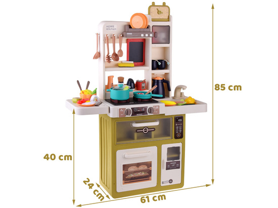 Kitchen cooking effect steam oven refrigerator dishwasher 49 pieces ZA4668