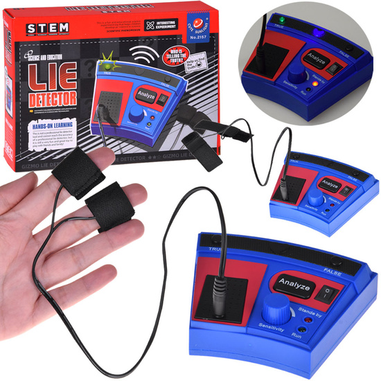 Polygraph lie detector - interactive detective toy ZA5900