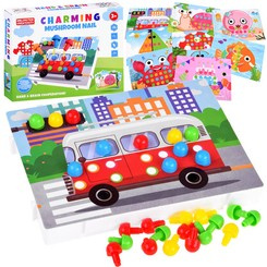 Puzzle Button educational mosaic ZA4191