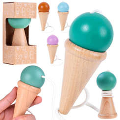 Wooden arcade game catch the ball ZA4717