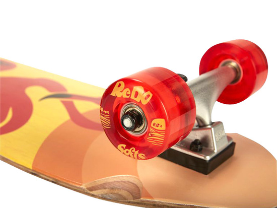 Wooden Skateboard ReDo Flaming 100kg SP0742
