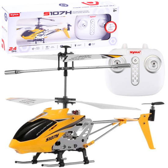 Zdalnie sterowany Metalowy Helikopter Syma S107H Stabilizacja Gyro RC0544