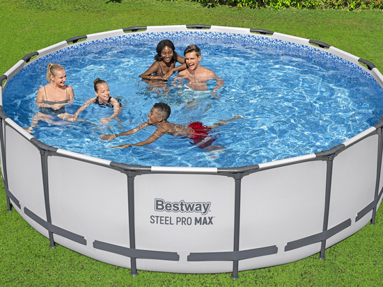 Bestway Frame Pool 457x122cm 10in1 Pump Ladder Cover 56438