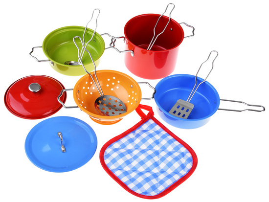 Painted Pots Little cook ware ZA1608