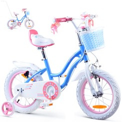 RoyalBaby STAR GIRL girls' bicycle 14 inch blue RB14G-1