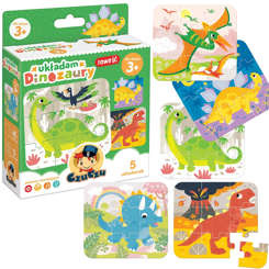 CzuCzu Dinozaury puzzle 45el układanka  ZA4049