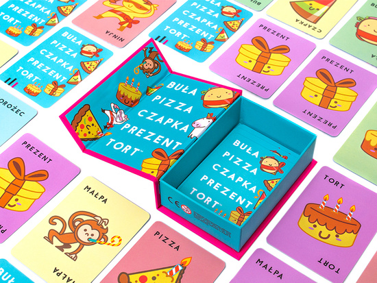 Rebel Dynamic Card Game Bread, Pizza, Hat, Gift, Cake GR0836