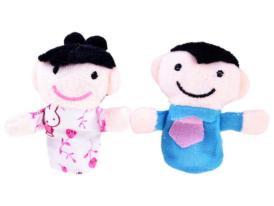 Family finger puppets 6 pcs ZA3970