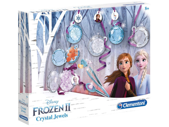 Clementoni jewelry making set necklace crystals FROZEN ZA5989