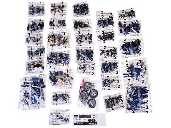 Technical blocks 1428-piece GT RACING ZA5308 racing car