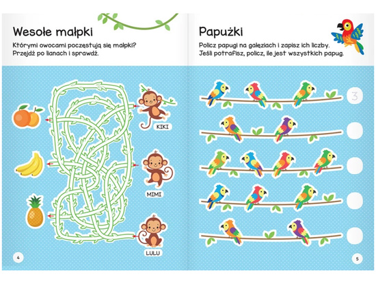 Aksjomat Łamigłówki przedszkolaka z tygrys. 5 lat KS1086