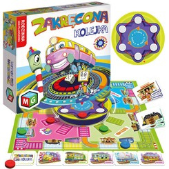 Multigra Rodzinna gra planszowa - Zakręcona kolejka GR0567