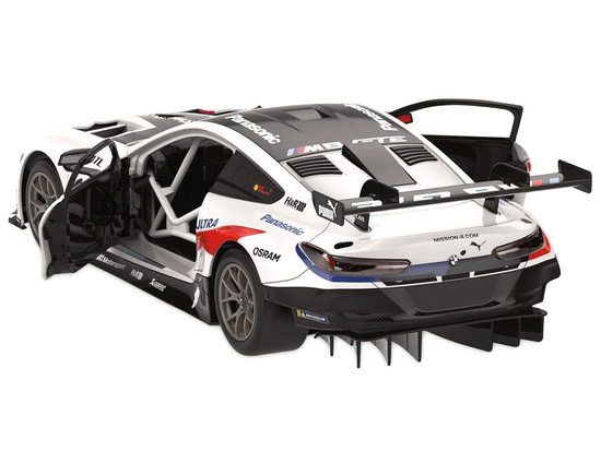 Rastar BMW M8 GTE 1:18 model to assemble - remote-controlled car RC0708
