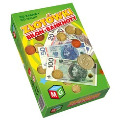 Gambling dime, banknotes learning fun GR0289