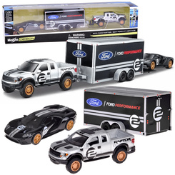 Licensed 1:64 diecast Ford Raptor and Ford GT Heritage ZA5961