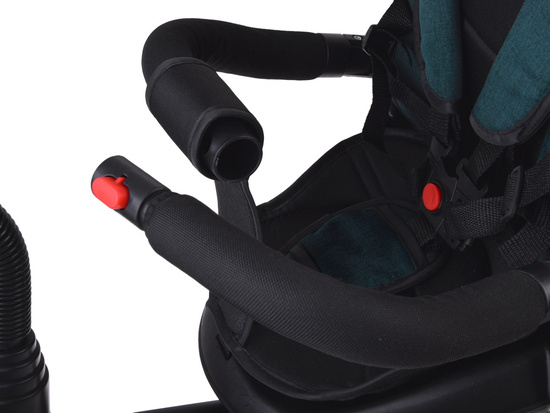 Rowerek dziecięcy trójkołowy Tiny Bike 3w1 z daszkiem OBRACANY  SP0650