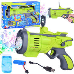Gun for blowing rainbow soap bubbles Soap Bubbles ZA4962