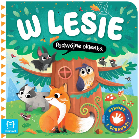 AksjomatW lesie. Podwójne okienka–otwórz i odkrywaj leśne tajemnice!KS1146