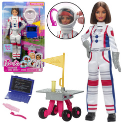 Mattel Barbie Astronaut doll + space accessories ZA6051