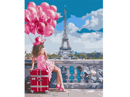 Painting by numbers 40x50 KHO8476 Favorite city AP0080