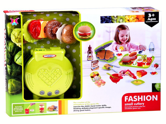 Waffle Kit + Art. food dishes ZA 2401