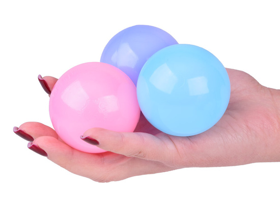 Colorful pastel balls balls for dry pool 5.5cm 100 pieces ZA5412