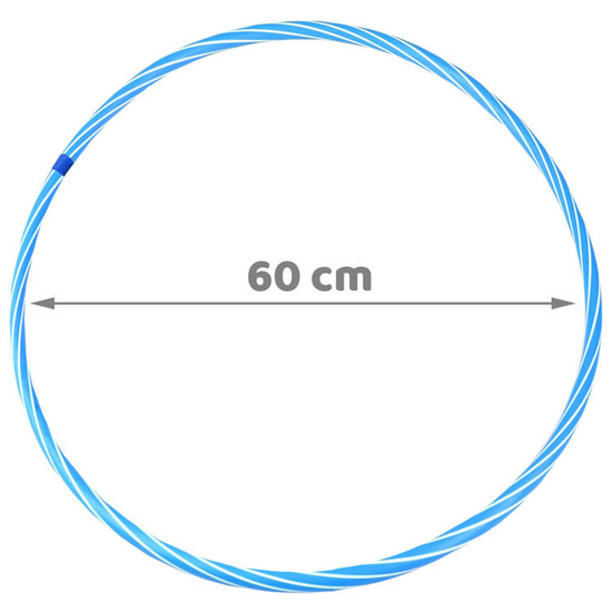 Hula Hop kolorowe koło dla dziecka śr 60 cm SP0735