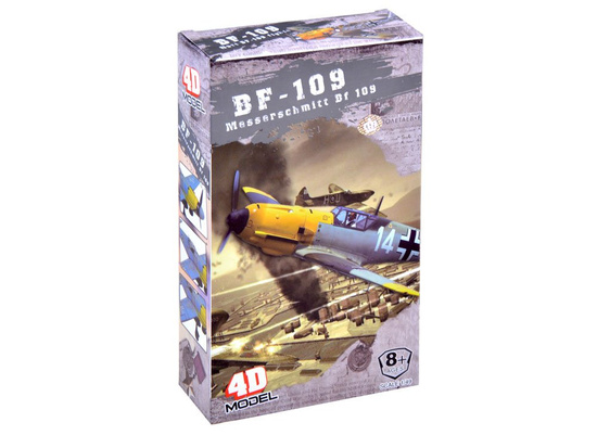 Plastic Airplane BF-109 for folding 1:48 ZA2590