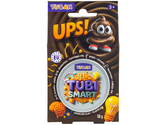 Tubi Smart Sensory Clay Oops! Stretches, Shoots, and Bounces ZA6127