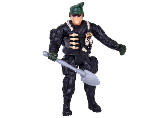 Large military set: tank, fighter, helicopter, and soldier ZA5752