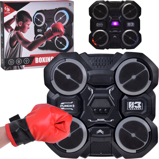 Musical boxing board reflex training shield for children SP0824
