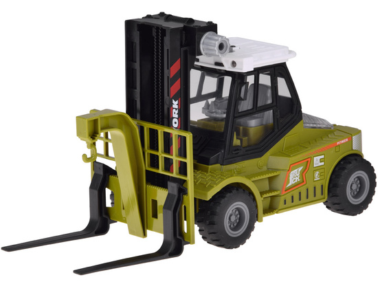 FORKLIFT with moving forks + light and sound effects ZA5978