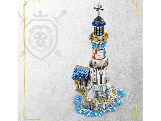 Reobrix Licensed Building Blocks Medieval Lighthouse 2966pcs ZA5805