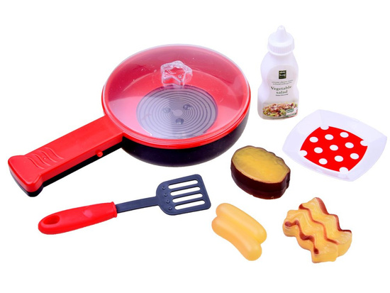 Kitchen set, frying pan, accessories, sound ZA2636