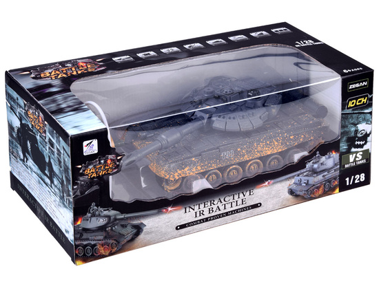 Controlled TANK T90 shoots rides lit RC0373