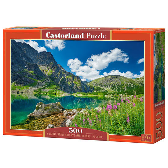 Puzzle 500-elementów Czarny Staw pod Rysami, Tatras, Poland B-54145 