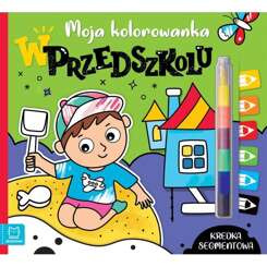 My coloring book In kindergarten Plus segmented crayon Quizzes for the youngest KS0866