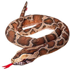 Realistic plush snake mascot Burmese Python 180cm 14107