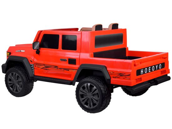 Duże auto  PICKUP na akumulator elektryczne dla dzieci 2os 4x4 paka PA0329