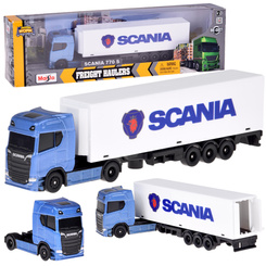 Maisto Licensed Die-Cast Vehicle – Scania 770S Truck Tractor + Trailer ZA5965