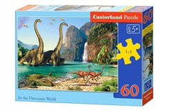 Puzzle 60 pcs. In the Dinosaurs World