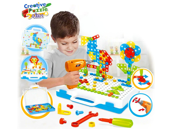 Creative set of blocks 237 ele ZA3969 screwdriver