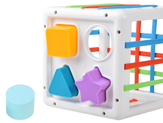 Cube sorter toy for a baby eraser ZA4310