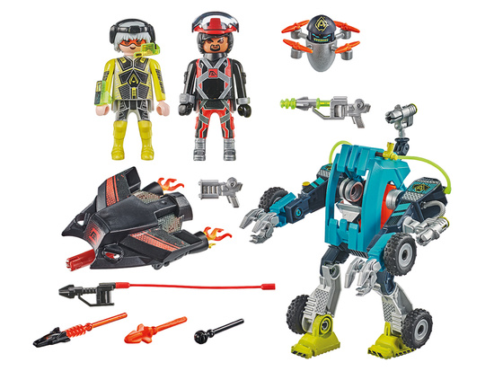 Playmobil 96-piece 71578 Robot vs. Glider ZA5993